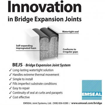 Bridge expansion joint innovation Sika EMSEAL BEJS System