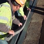 Bridge Expansion Joint BEJS installing straight length EMSEAL