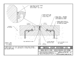 BEJS_0050_DD_EMCRETE_IN_REBAR_SOLID_SLAB BOR Bridgeseal-on-a-Reel Deck-to-Deck 0.5 inch