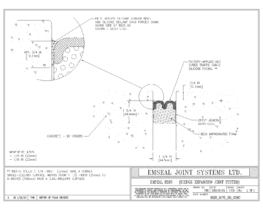 BEJS_0175_DD_CONC BEJS Bridge Expansion Joint System Deck-to-Deck in Concrete