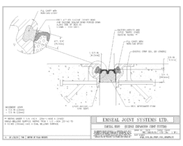 BEJS_0175_DD_STRIP_SEAL_SUBSTRATE BEJS Bridge Expansion Joint System Deck-to-Deck in Strip Steel Substrates