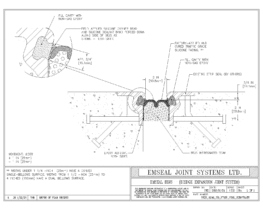 BEJS_0200_DD_STRIP_SEAL_SUBSTRATE BEJS Bridge Expansion Joint System Deck-to-Deck in Strip Steel Substrates