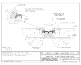 BEJS_0225_DD_STRIP_SEAL_SUBSTRATE BEJS Bridge Expansion Joint System Deck-to-Deck in Strip Steel Substrates