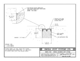 BEJS_0275_DD_CONC BEJS Bridge Expansion Joint System Deck-to-Deck in Concrete