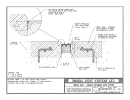 BEJS_0275_DD_EMCRETE_IN_REBAR_SOLID_SLAB BEJS Bridge Expansion Joint System Deck-to-Deck Emcrete in Rebar Solid Slab