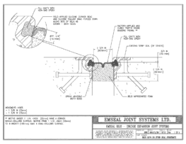 BEJS_0275_DD_STRIP_SEAL_SUBSTRATE BEJS Bridge Expansion Joint System Deck-to-Deck in Strip Steel Substrates