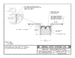 BEJS_0300_DD_ANGLE BEJS Bridge Expansion Joint System Deck-to-Deck in Metal Angles