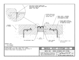 BEJS_0300_DD_EMCRETE_IN_REBAR_SOLID_SLAB BEJS Bridge Expansion Joint System Deck-to-Deck Emcrete in Rebar Solid Slab