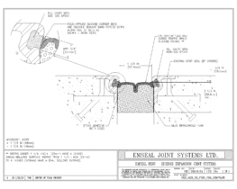 BEJS_0375_DD_STRIP_SEAL_SUBSTRATE BEJS Bridge Expansion Joint System Deck-to-Deck in Strip Steel Substrates