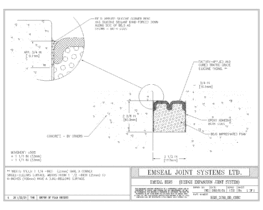 BEJS_0250_DD_CONC BEJS Bridge Expansion Joint System Deck-to-Deck in Concrete