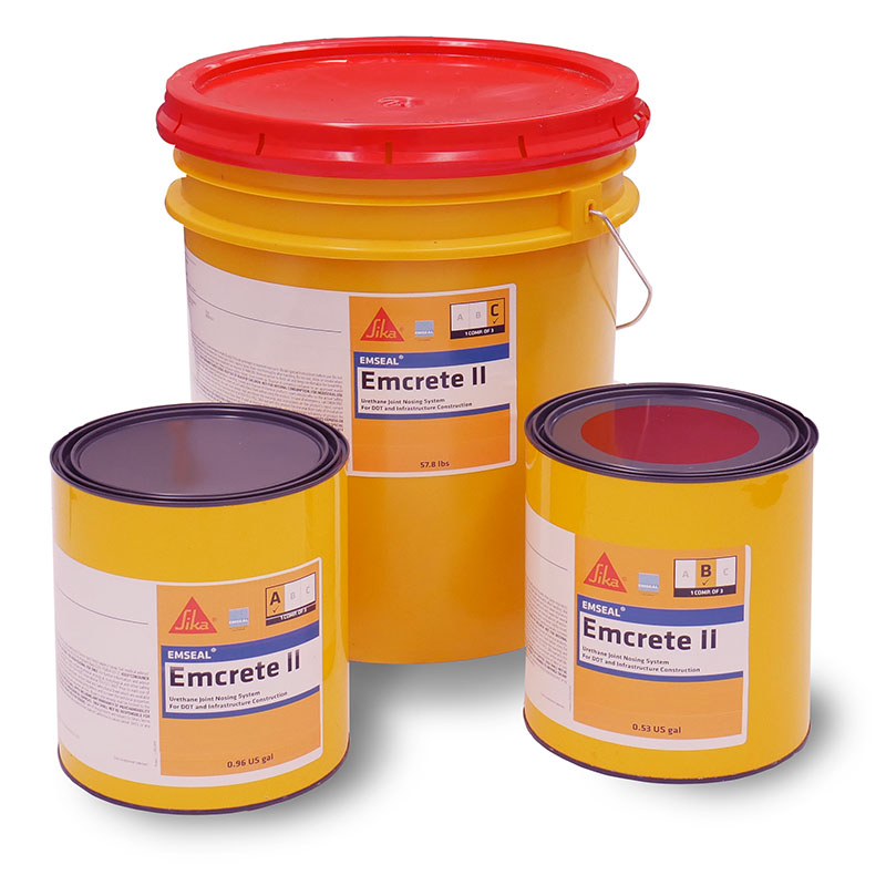 Emcrete II · Bridge Nosing & Patching · Sika Emseal