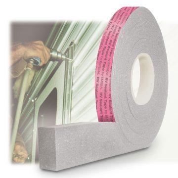 RV sealant tape is precompressed from Emseal