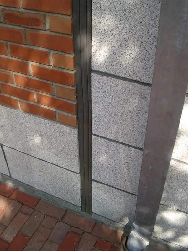 What is an expansion joint? Here is a wall expansion joint designed to absorb building movements