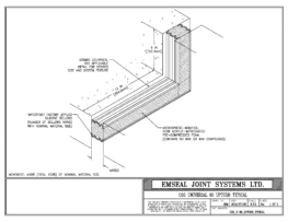 COS_U-90_UPTURN_TYPICAL Seismis Colorseal Expansion Joint Universal 90 Typical