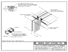 Expansion Joint Details: DFR-FP U-90 Downturn Fire-rated Expansion Joint EMSEAL