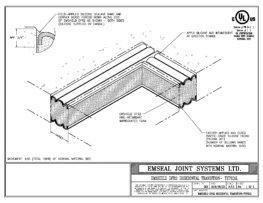 Expansion Joint Details: Emshield DFR2 Horizontal Transition Fire-rated Expansion Joint EMSEAL