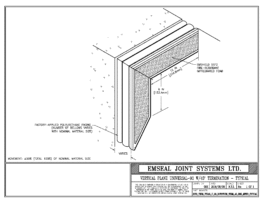 SSF2_TERM_VTRAN_U_90_DOWNTURN_TERM_45_DEG_MITER_TYPICAL SecuritySeal SSF2 Expansion Joint Upturn Universal 90 Typical