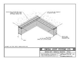 SSF3_HORIZONTAL_TRANSITION_TYPICAL EMSHIELD SecuritySeal SSF3 Expansion Joint Horizontal 90 Typical