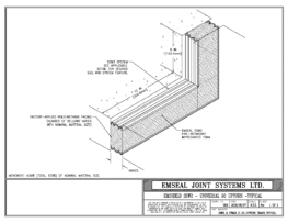 SSW2_3_VTRAN_U_90_UPTURN_TRANS_TYPICAL EMSHEILD SecuritySeal SSW2 Expansion Joint Universal 90 Typical