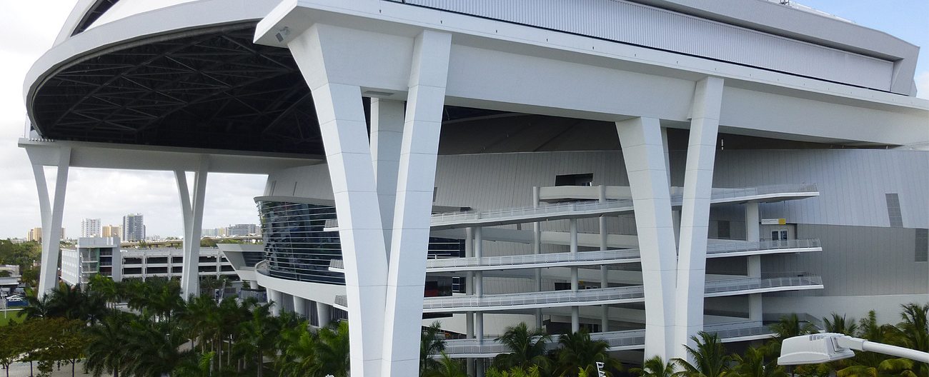 FL Marlins Stadium expansion joints by EMSEAL