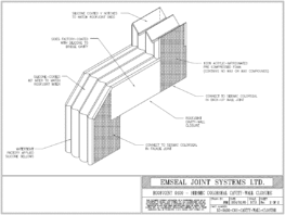 Expansion Joint Details: RoofJoint Transition to Seismic Colorseal Solid Wall Expansion Joint EMSEAL