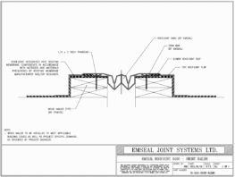 Expansion Joint Details: RoofJoint Short Nailer Expansion Joint EMSEAL