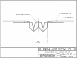 Expansion Joint Details: RoofJoint Deck-to-Deck Expansion Joint EMSEAL