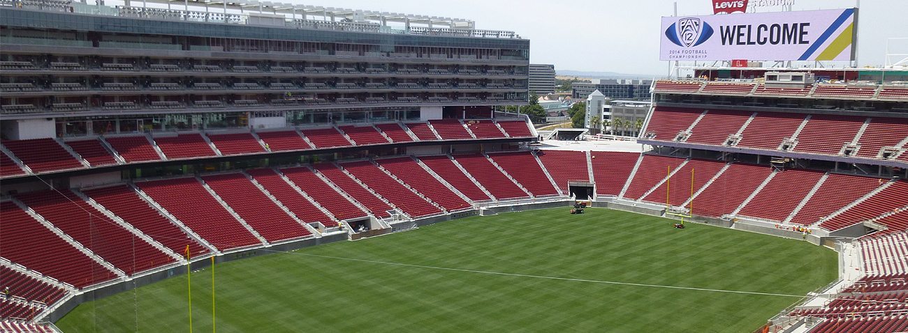 Expansion joints 49ers Levis Stadium EMSEAL SJS SJS-FR Seismic Colorseal