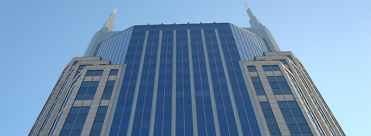 TN ATT Building Nashville Seismic Colorseal Vertical Exterior Expansion Joints EMSEAL