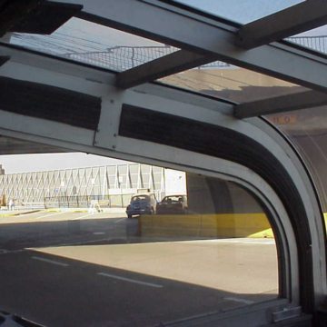EMSEAL Seismic Colorseal Expansion Joint at St. Louis' Lambert Field International Airport