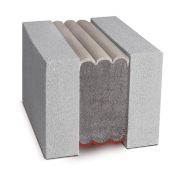 Junta de expansión para pisos o cubiertas revestida resistente a picaduras con clasificación de resistencia al fuego EMSEAL Emshield Securityseal SSF3 de 3 horas, conforme a UL2079