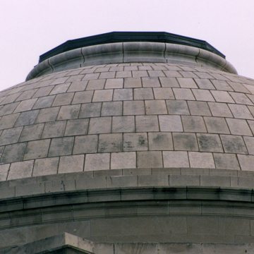 Colorseal Expansion Joint installed in Clinton Court House Dome