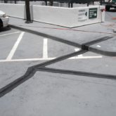 Parking Expansion Joint Thermaflex installed at Condo on the Bay in Sarasota, FL.