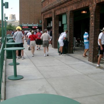 Migutan installed at Fenway Park in Boston, Massachusetts.