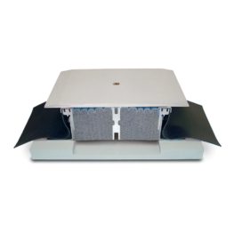 EMSEAL SJS-FP watertight seismic plaza deck or split slab expansion joint