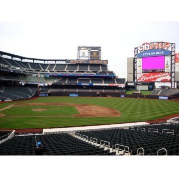 EMSEAL's SJS Seismic Joint System and Seismic Colorseal installed at New York Mets Citi Field.