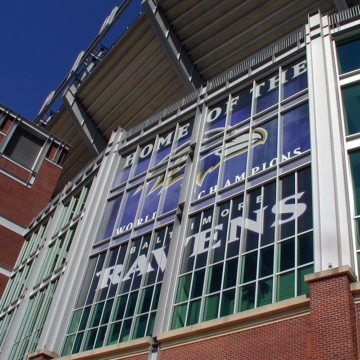 Thermaflex installation in M&T Bank Stadium, Baltimore Ravens