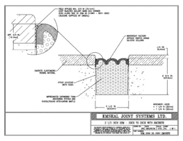 DSM System Deck-to-Deck Blockout with Emcrete 2 1/2 inch