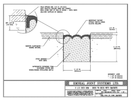 DSM System Deck-to-Deck Blockout with Emcrete 3 1/2 inch