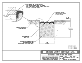 DSM System Deck-to-Deck Blockout with Emcrete 3 inch