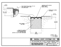 DSM System Deck-to-Deck with Urethane Coating 3 inch