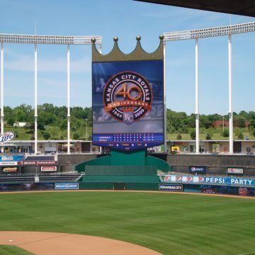 EMSEAL Colorseal Expansion Joint at Kansas City Royals Stadium