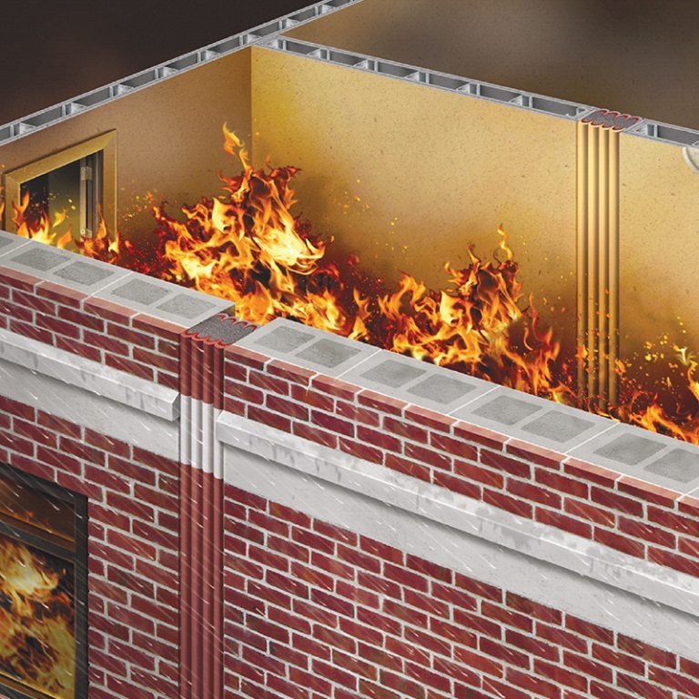 2hr Fire Rated Wall Expansion Joint · Emshield WFR2 · Sika Emseal