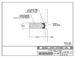 SEISMIC COLORSEAL Wall-to-Wall Concrete 5/8 inch