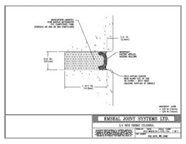 SEISMIC COLORSEAL Wall-to-Wall Concrete 3/4 inch