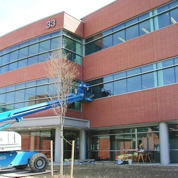 EMSEAL's Colorseal installed in Wyeth Labs Life Sciences Building.