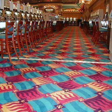 The The FS…/ Series series of high-point-load interior floor joints provide a smooth transitional surface while accommodating omni-directional movement and do so while maintaining the aesthetic integrity of the casino room.