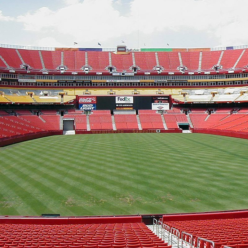 washington redskins home field