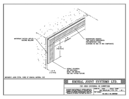 COS_0050_U-90_DOWNTURN Seismic Colorseal Expansion Joint Downturn Universal 90 0050