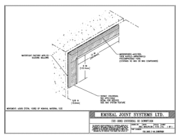 COS_0063_U-90_DOWNTURN Seismic Colorseal Expansion Joint Downturn Universal 90 0063